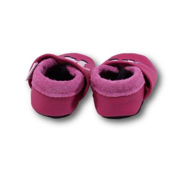 Lederpuschen Einhorn auf pink